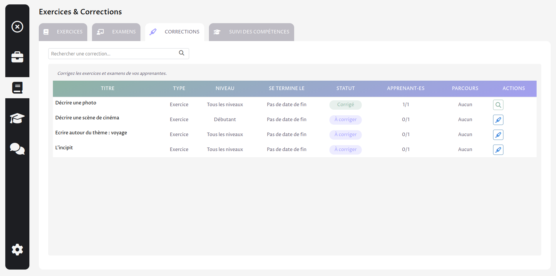 a mobile with different sections