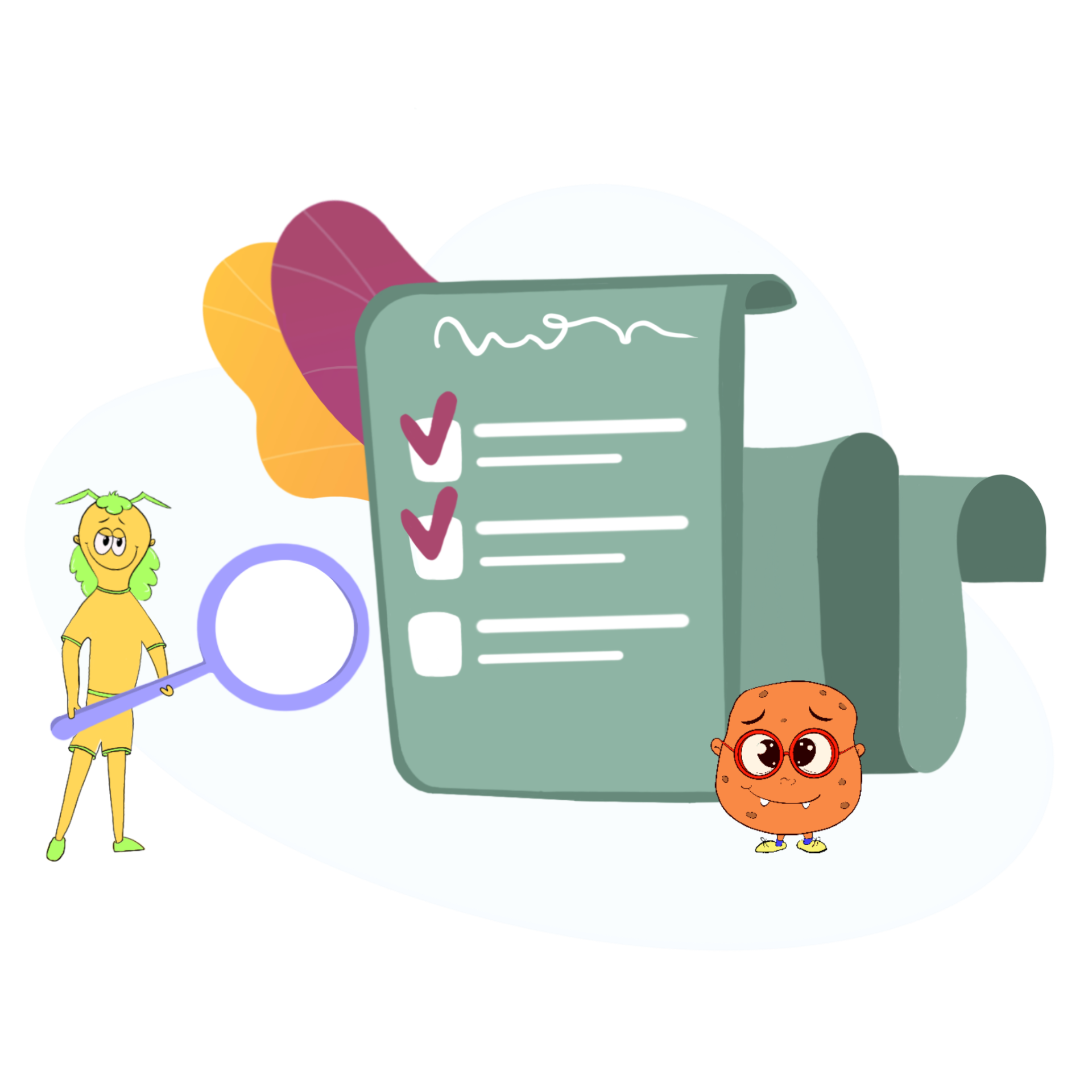 site managers checking the work is being carried out correctly