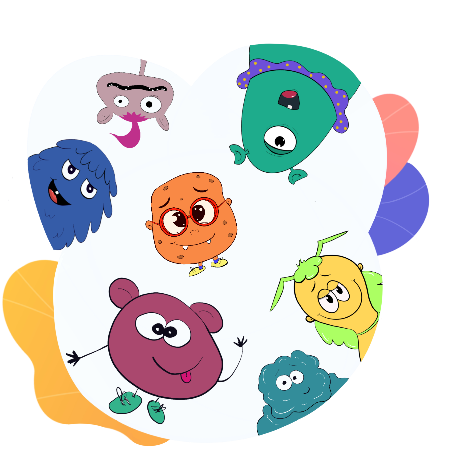 Illustrations de mains multicolores devant le globe terrestre